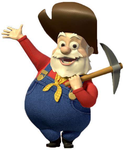 Stinky Pete is the eldest of the Woody's Roundup gang and seems like the fatherly figure among them. . Stinky pete toy story